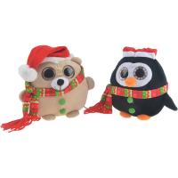PL86267 PLUSH BIG EYES ANIMALS